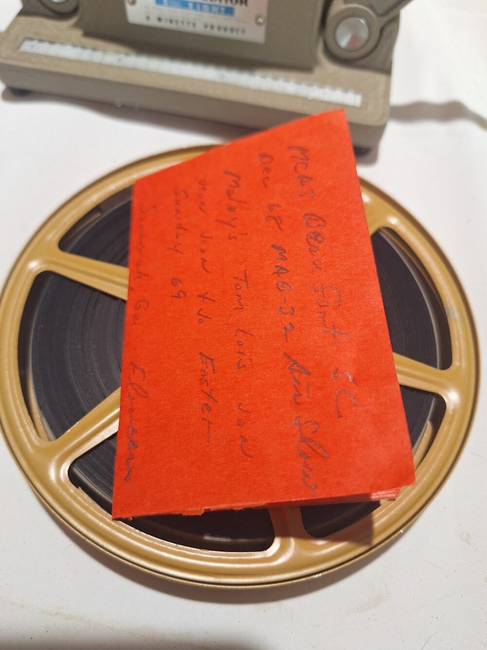 1968 USMC MAG-32 MCAS Beaufort Super 8 Film Shriver Huffstutter Change Command